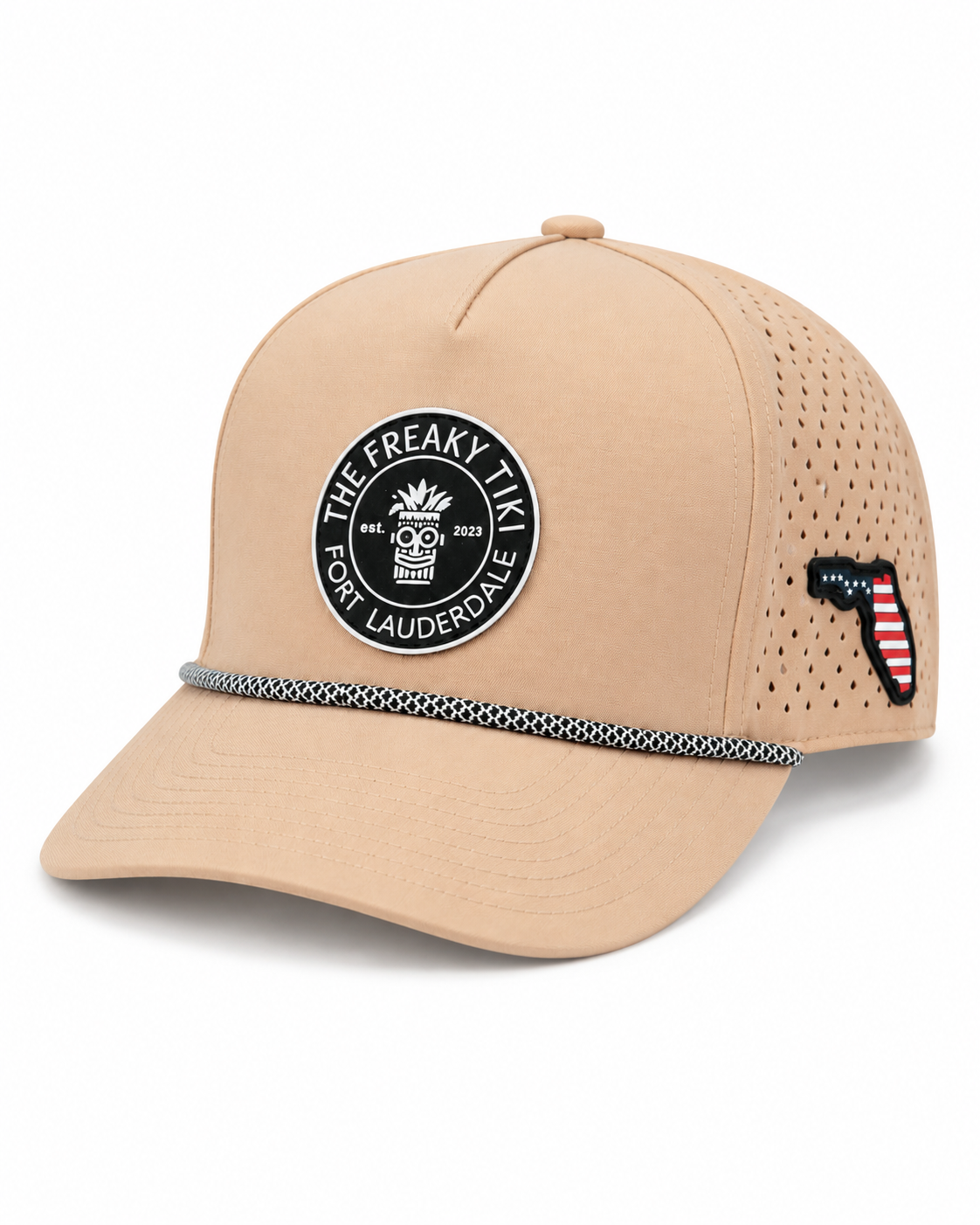 Tan Patch Hat, alternate view 3
