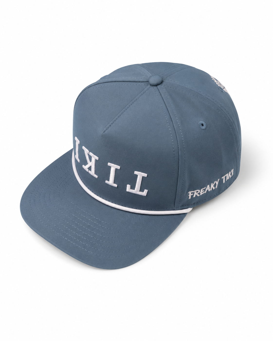 TIKI Hat Blue, alternate view 2
