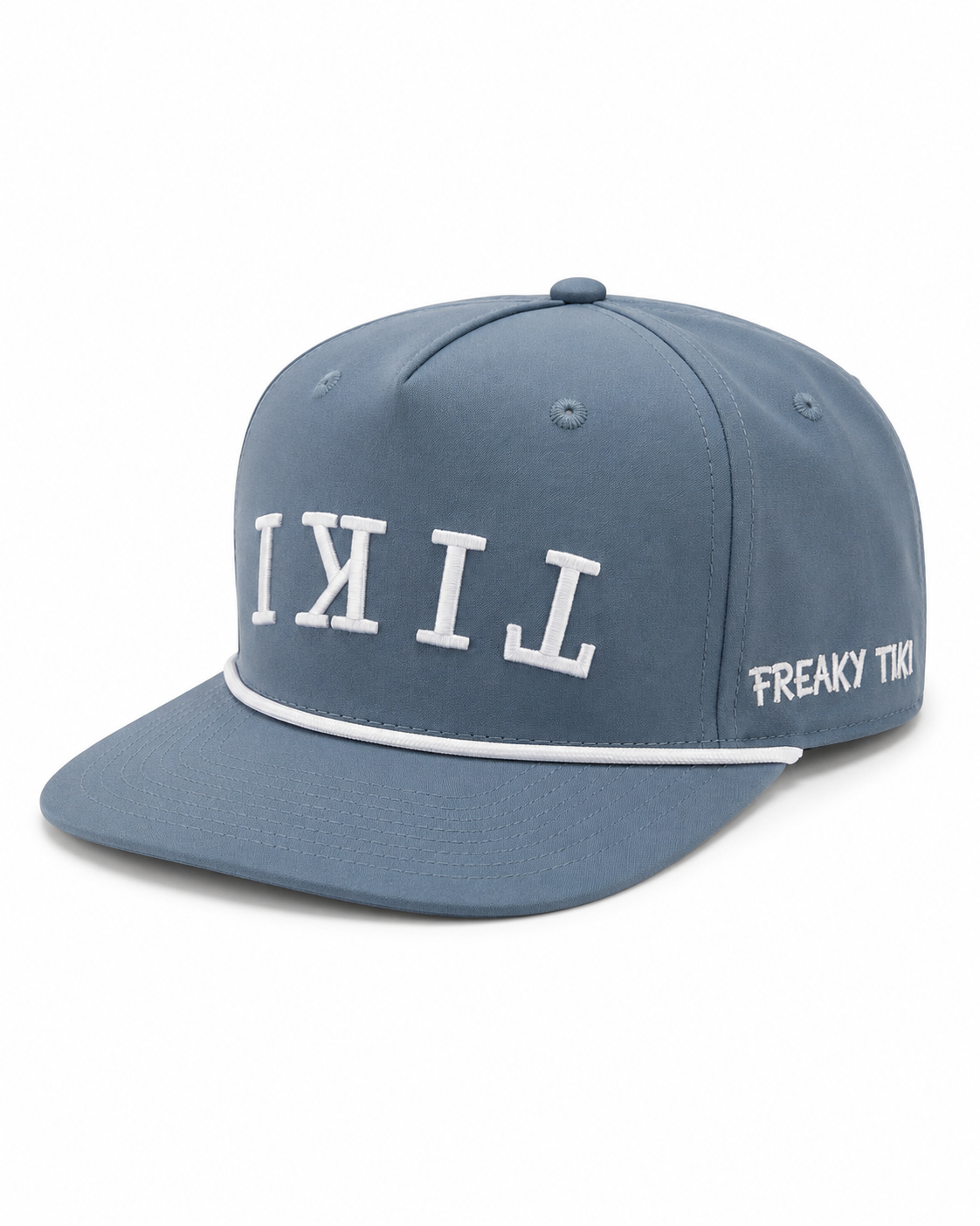 TIKI Hat Blue, alternate view 3